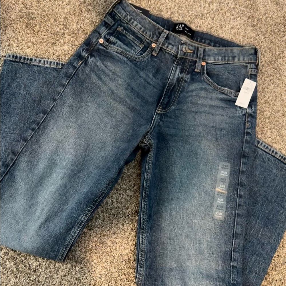 GAP Mid-Wash Blue Jeans